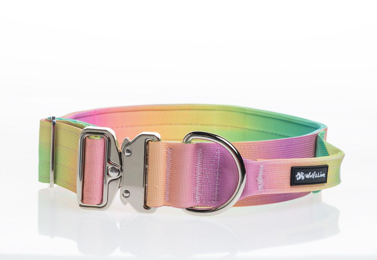 Collar Táctico con Asa de Control - Para Perros Grandes y Fuertes