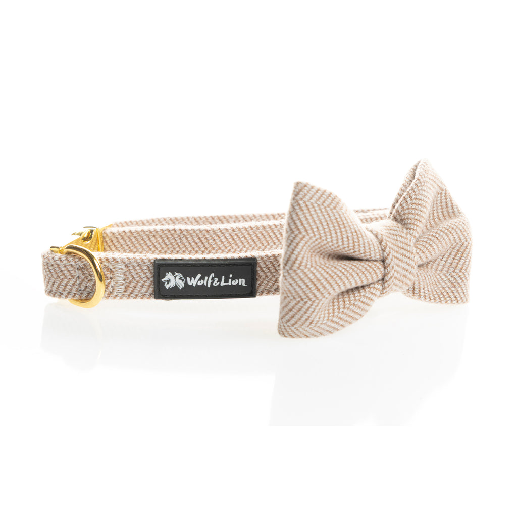 Collar Arena Perros Pequeños + Pajarita a Juego